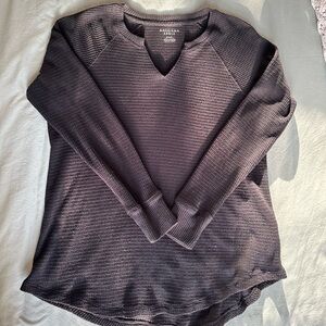 American Eagle Waffle-Knit Shirt